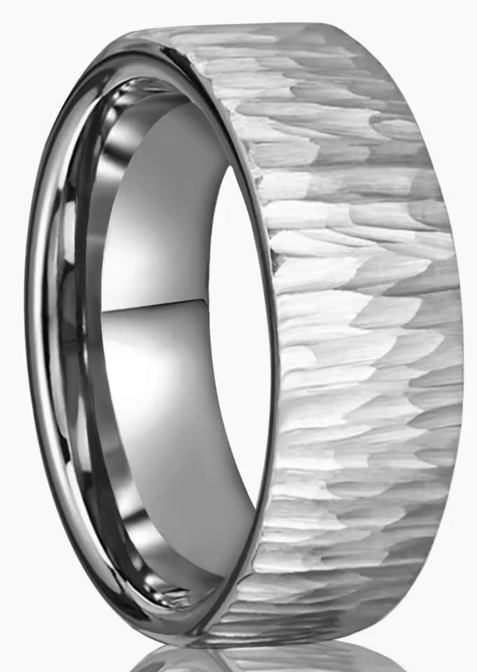 Men's unique Wedding Band