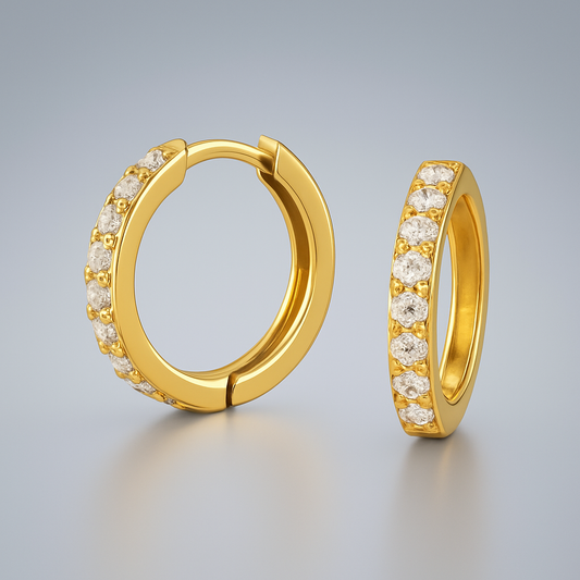 Sterling Silver Hoop Earrings