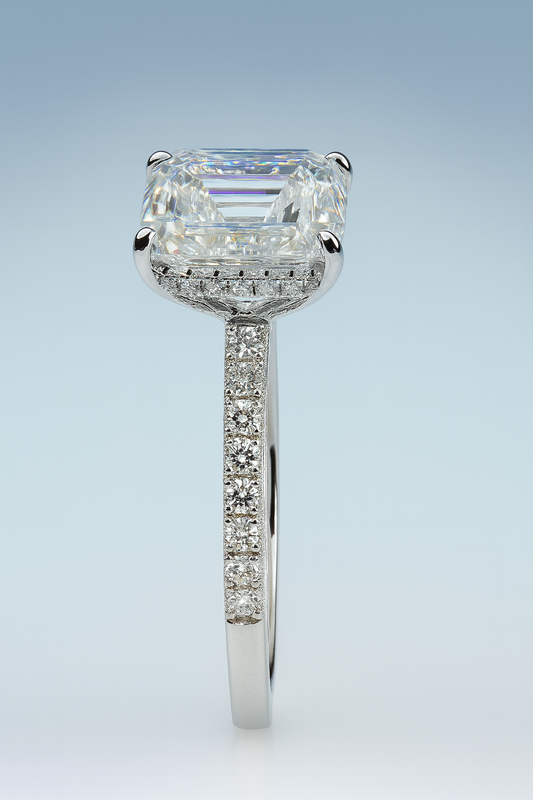 Classic Emerald Cut Engagement Ring
