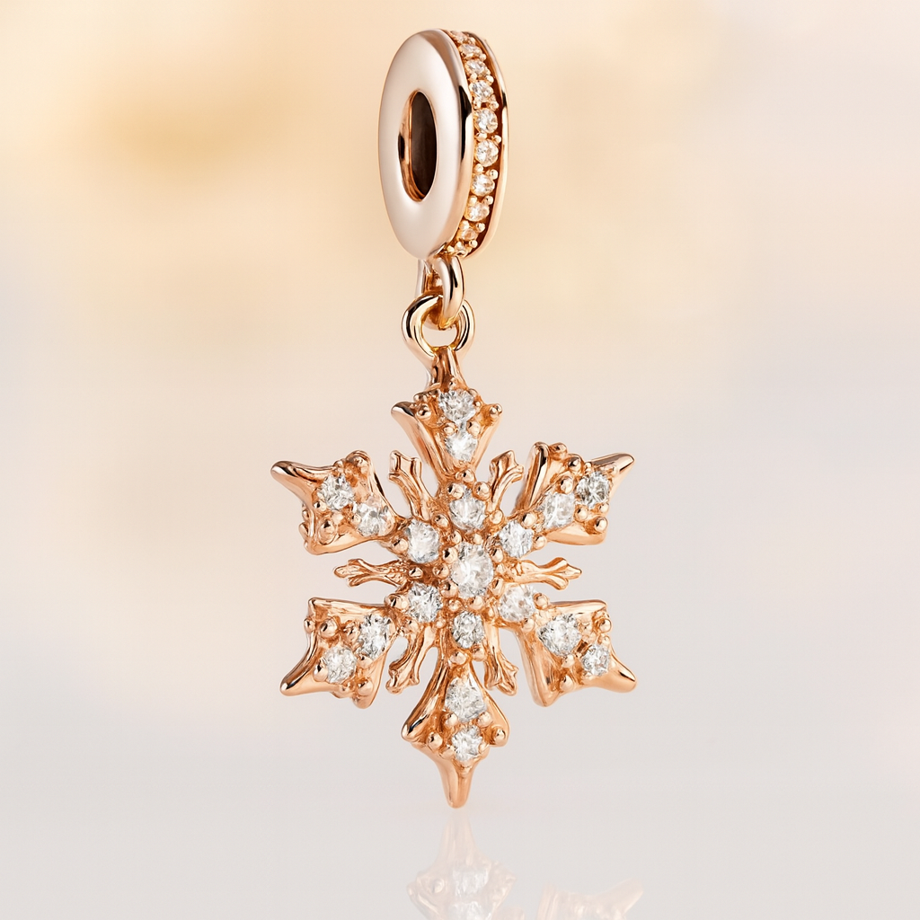 Seasonal Snowflake Charm