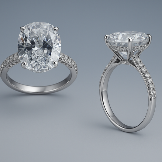 Oval Travel/Engagement Ring