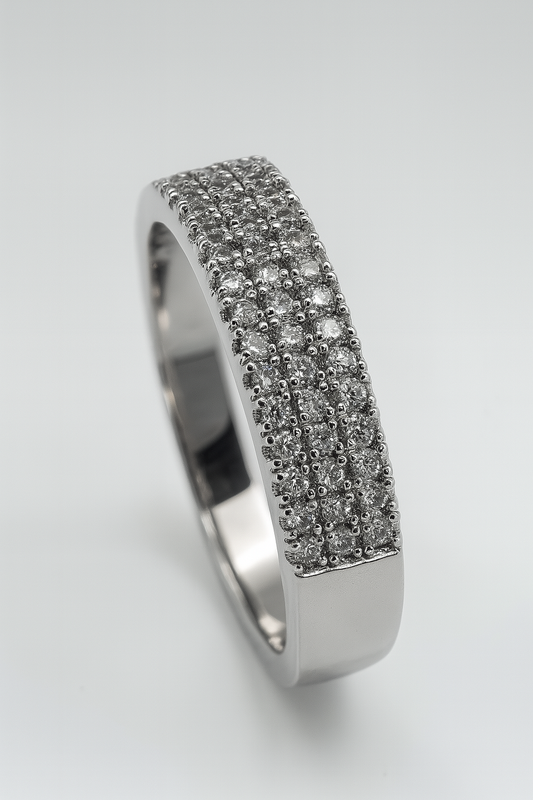 White Gold Band