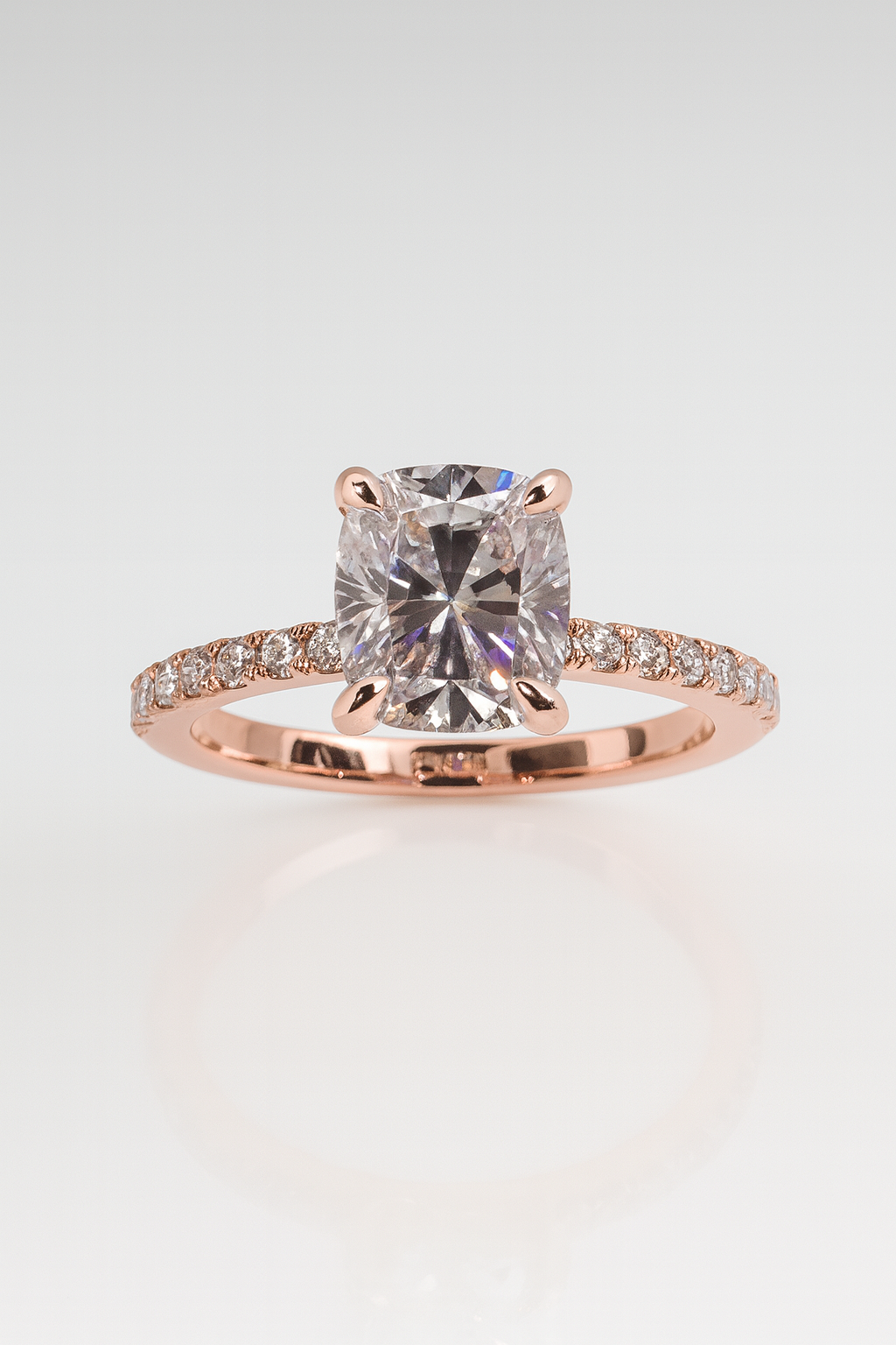 Cushion Cut Engagement Ring