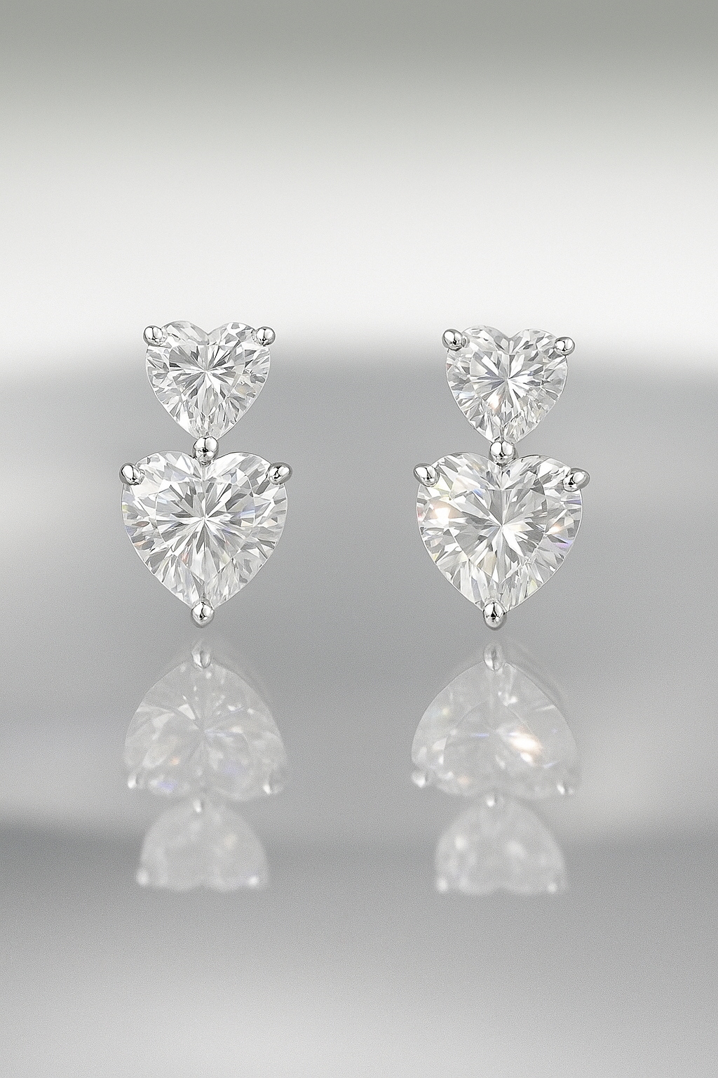 Heart Dangle Earrings