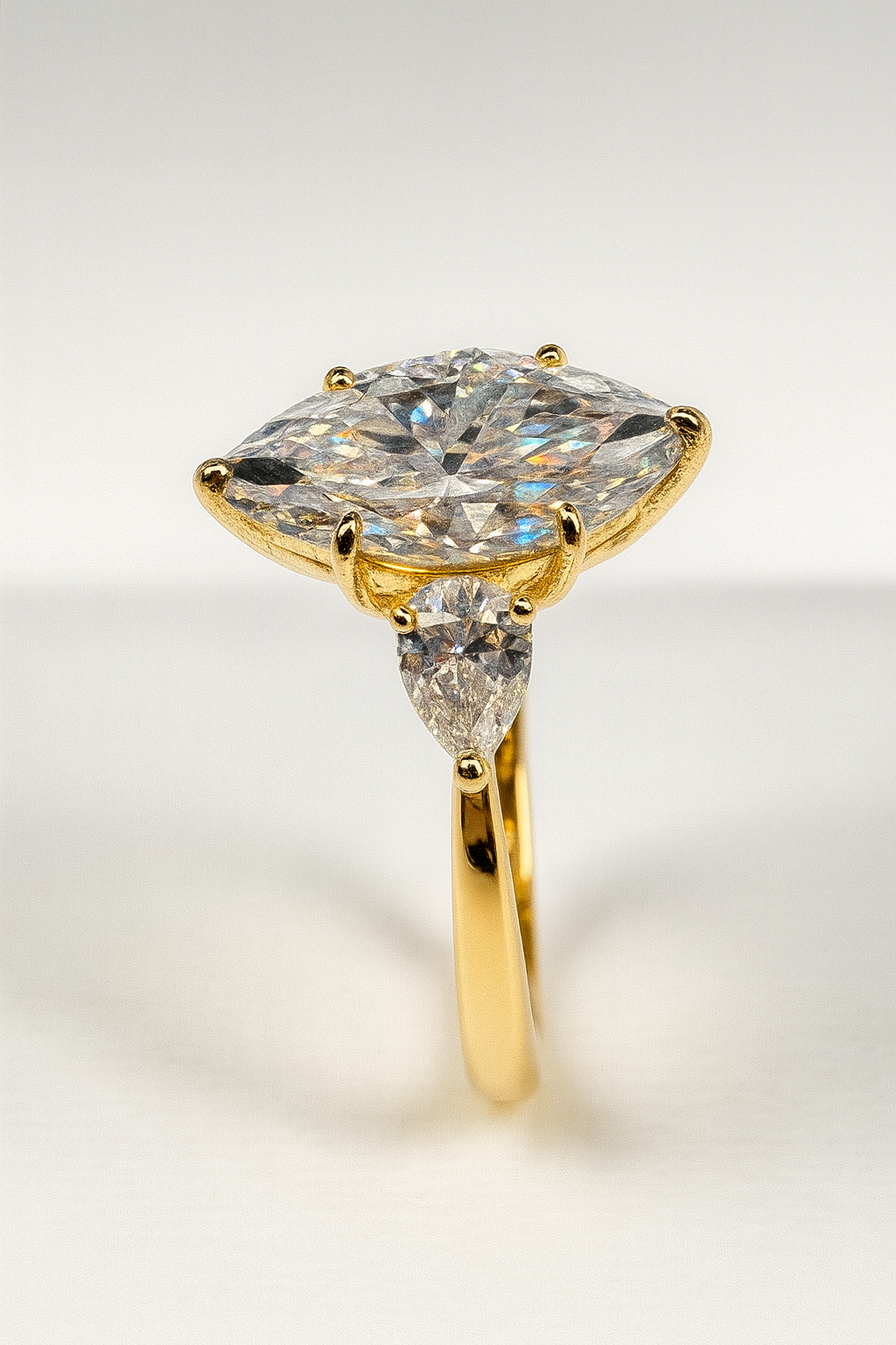 The Avery ◇ Three-Stone Engagement Ring