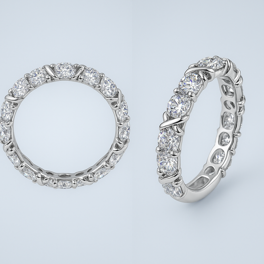Cupid's Cocktail Eternity Band