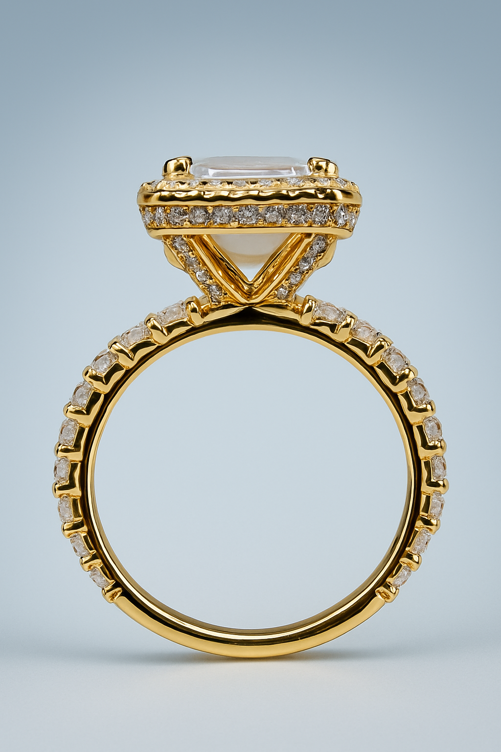 Emerald Cut Engagement Ring