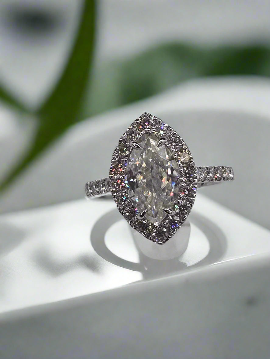 Marquise Engagement Ring