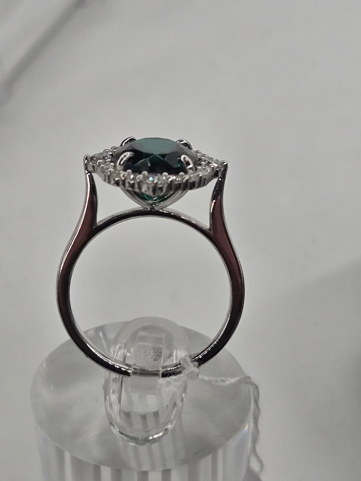 Unique Emerald Engagement Ring