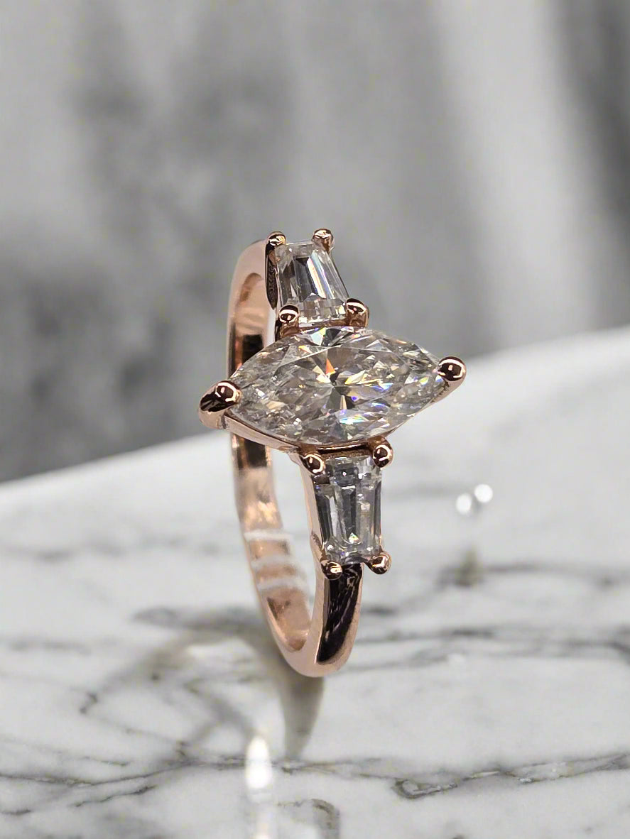 Marquise Engagement Ring