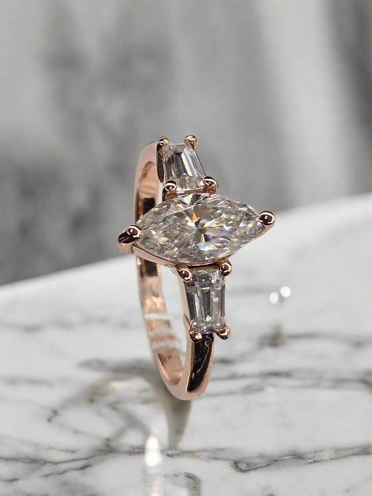 Marquise Engagement Ring