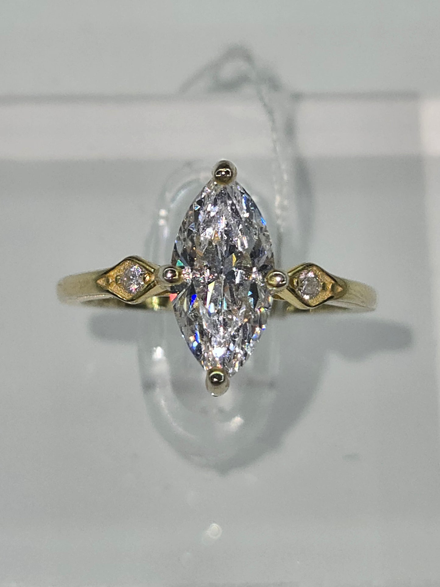 White Sapphire Ring