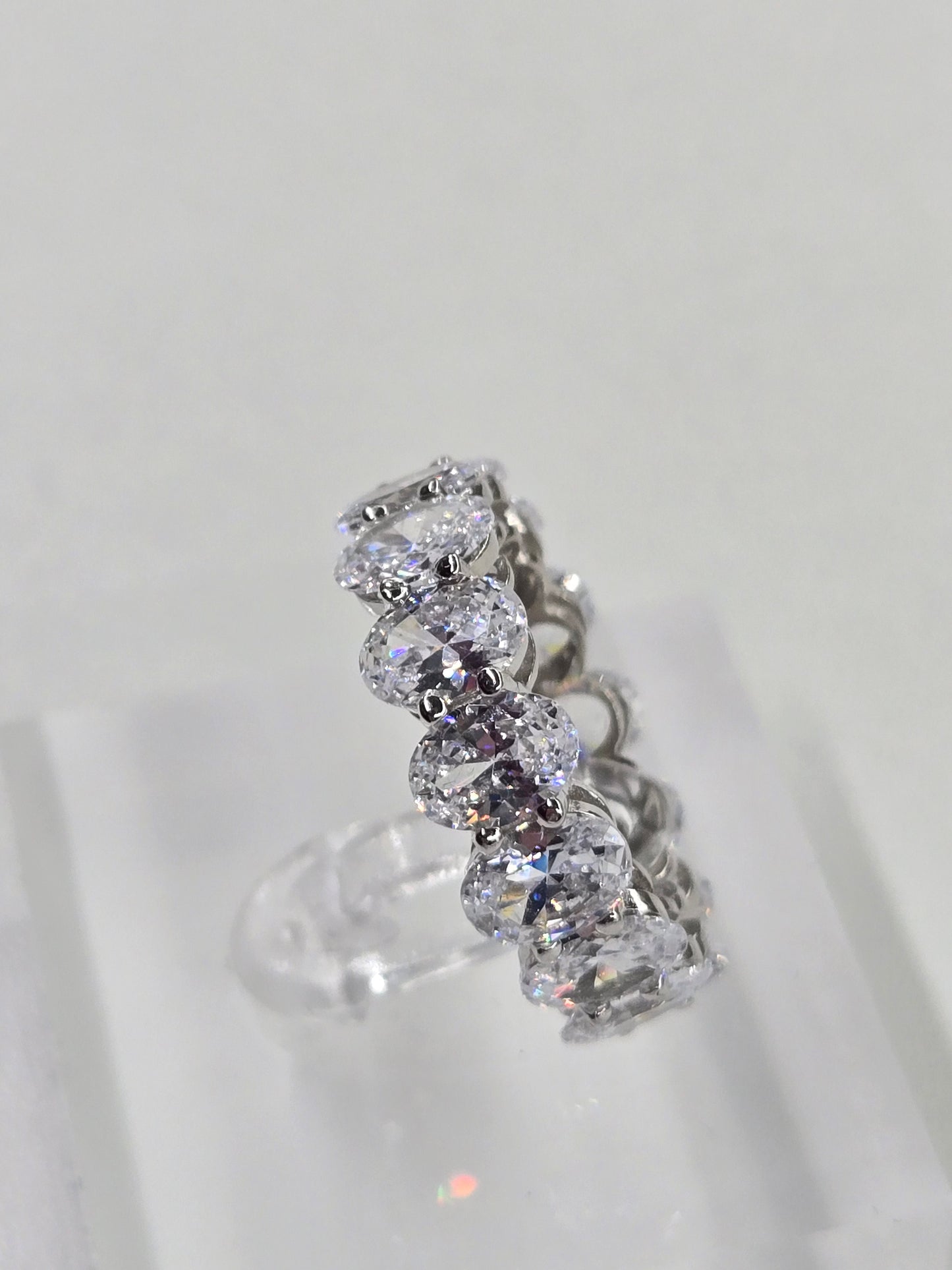 Oval Eternity Band