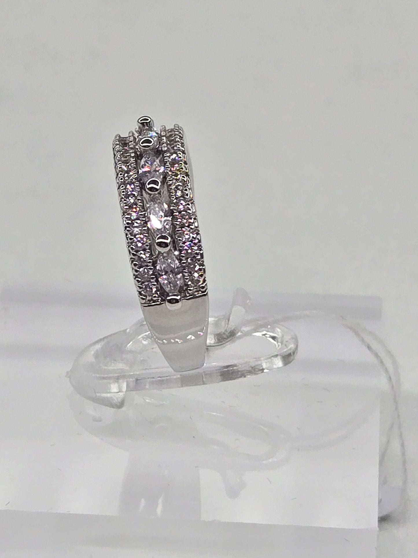 Half Eternity Cocktail Ring/Band