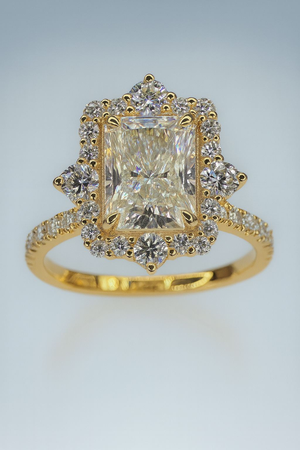 Vintage Style Engagement Ring