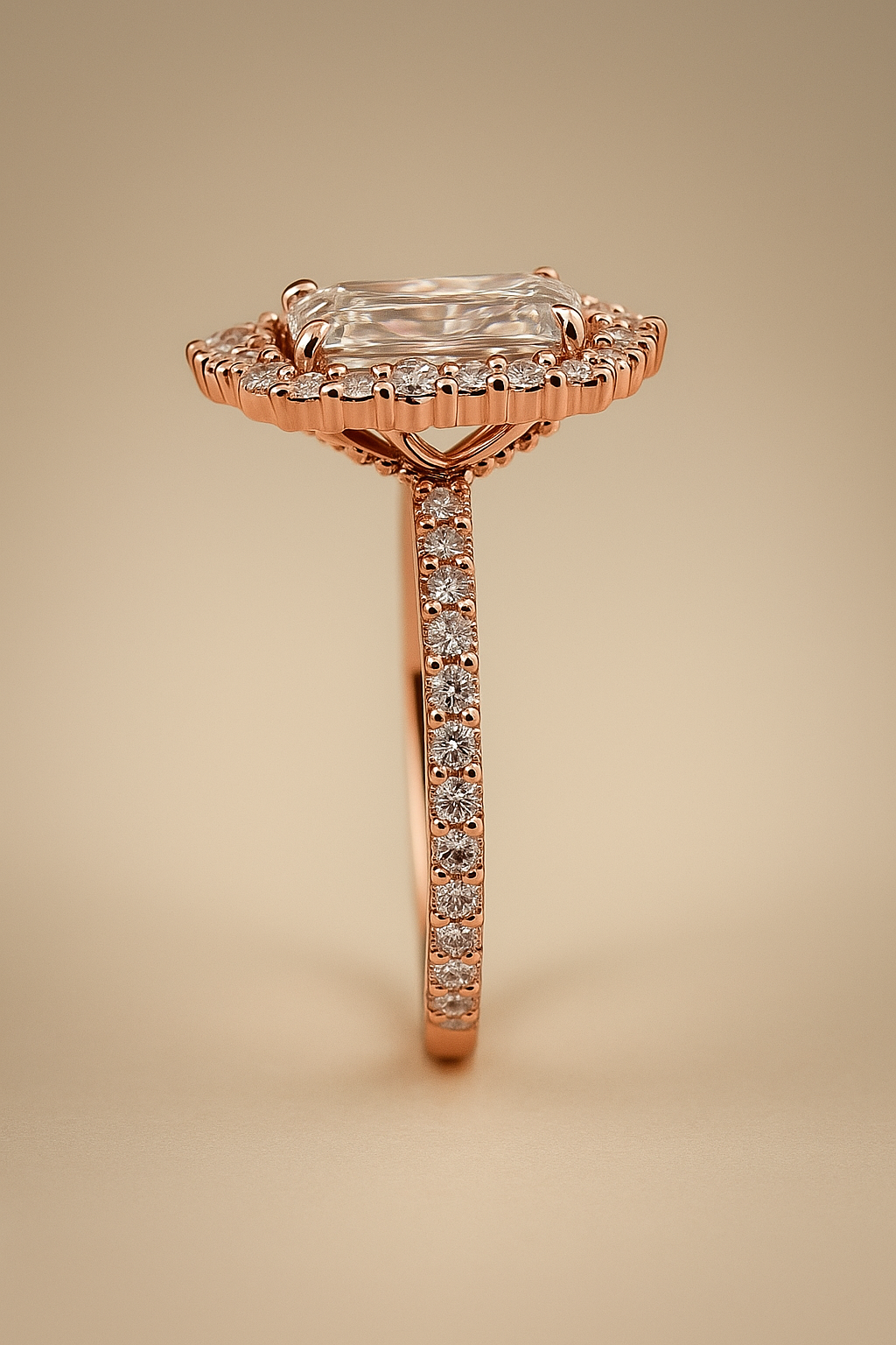 Vintage Style Engagement Ring