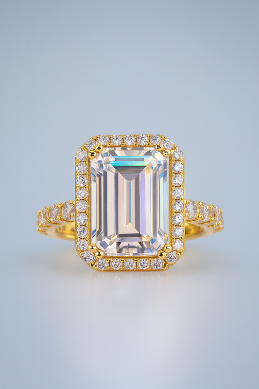 Emerald Cut Engagement Ring
