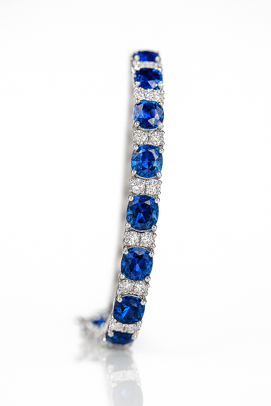 Sapphire Tennis Bracelet