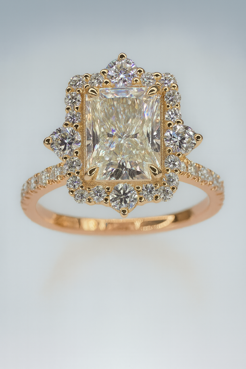 Vintage Style Engagement Ring