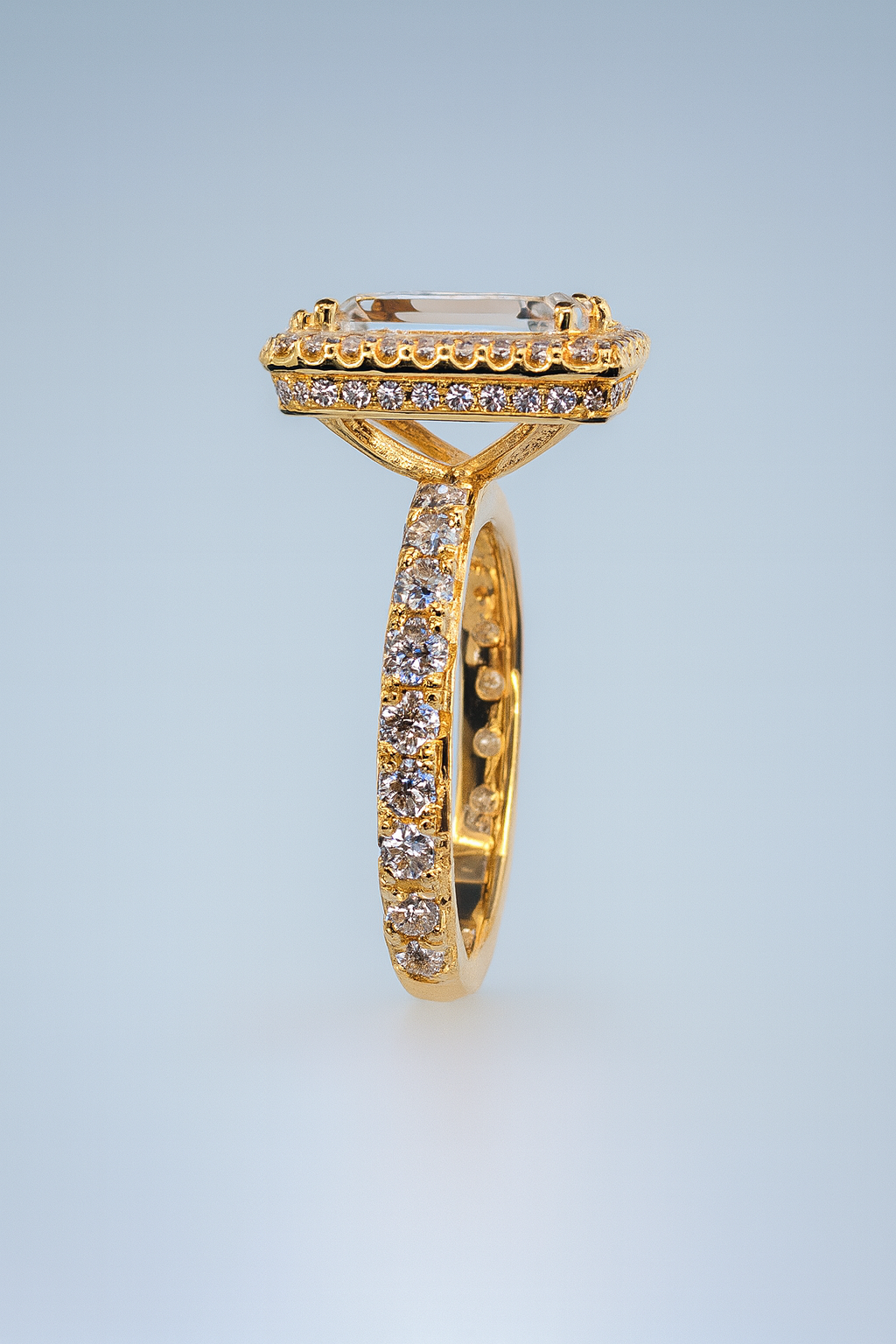 Emerald Cut Engagement Ring