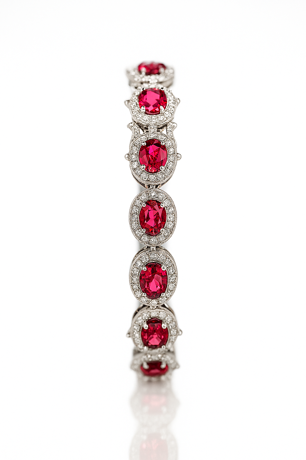 Ruby Tennis Bracelet