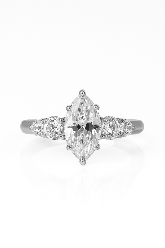 5 Stone Engagement Ring