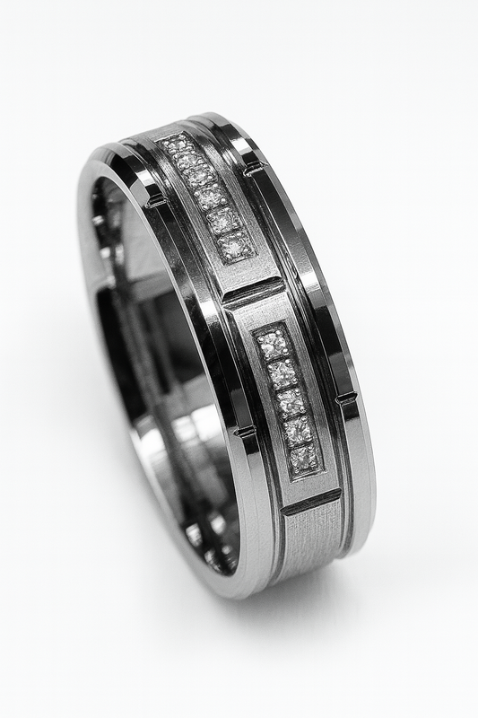 Men's Elegant Tungsten Band