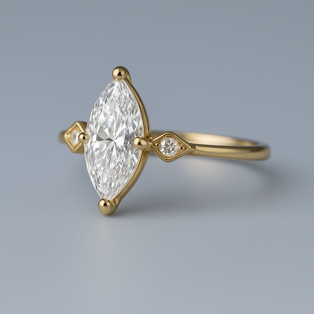 White Sapphire Ring