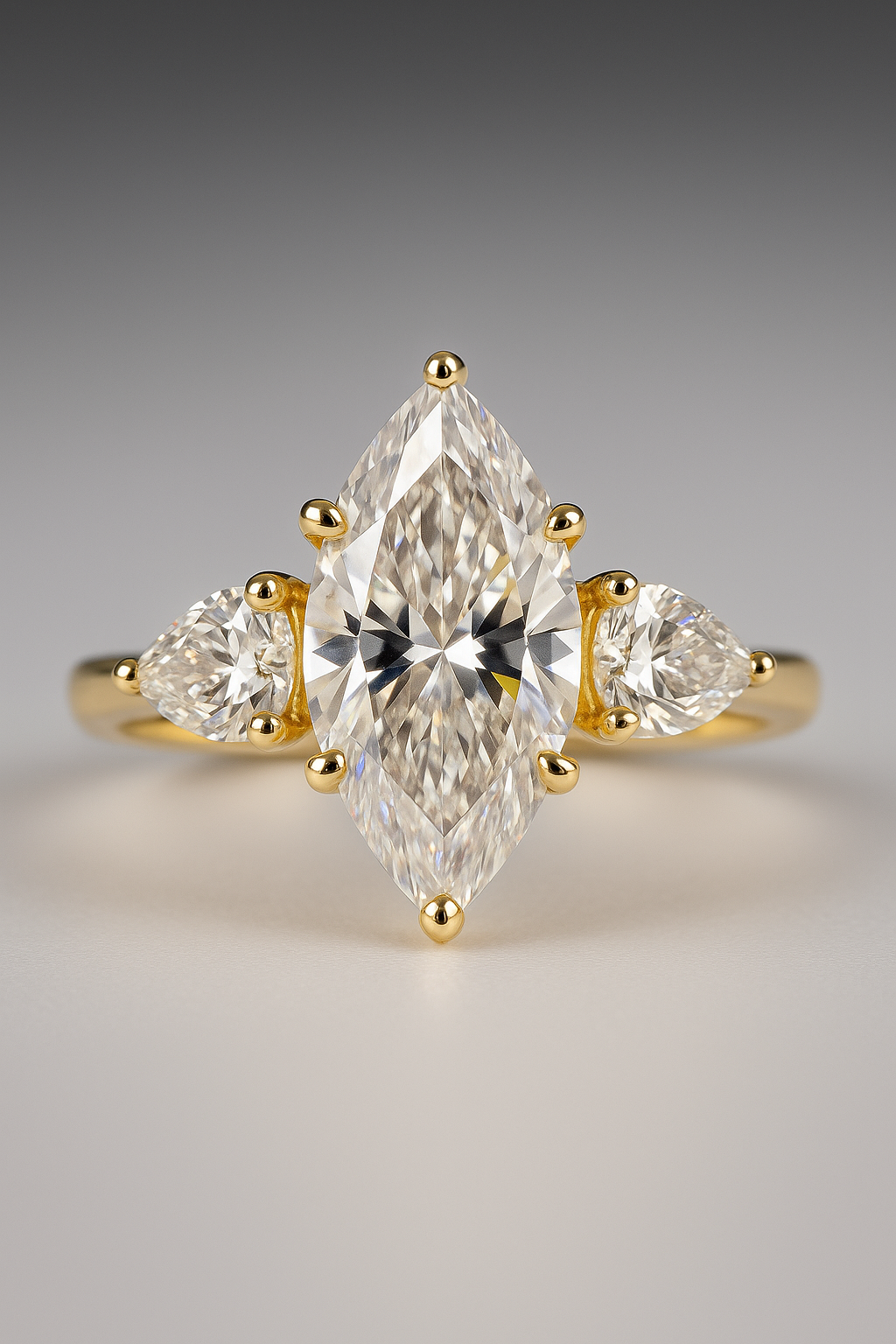 The Avery ◇ Three-Stone Engagement Ring