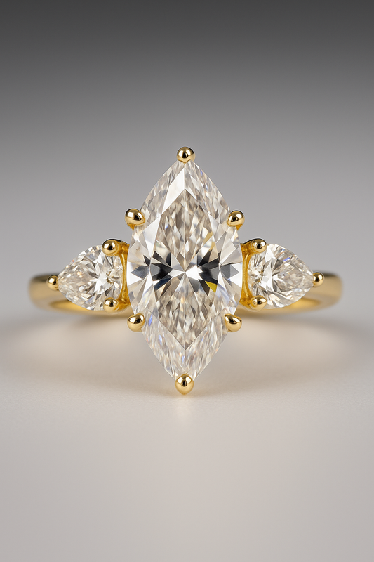 The Avery ◇ Three-Stone Engagement Ring