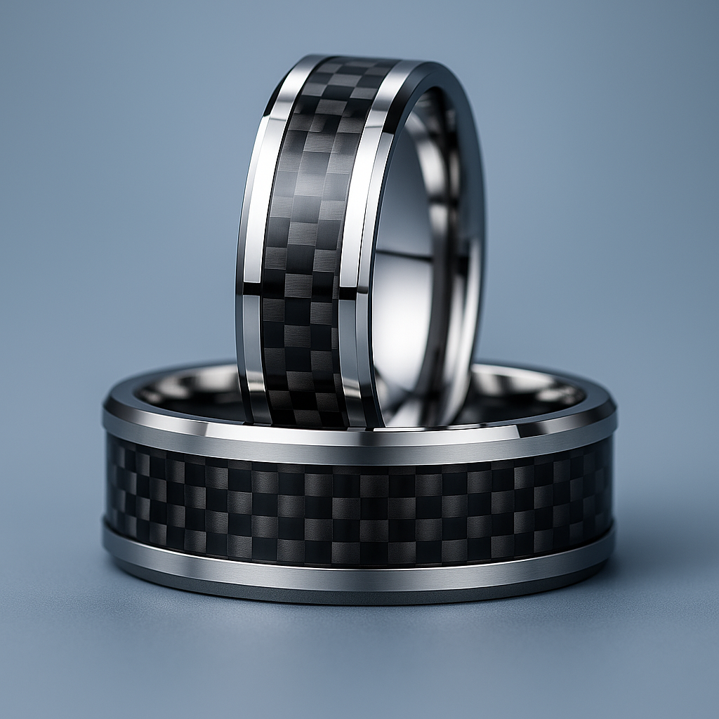 Men's Tungsten & Carbon Fiber Band