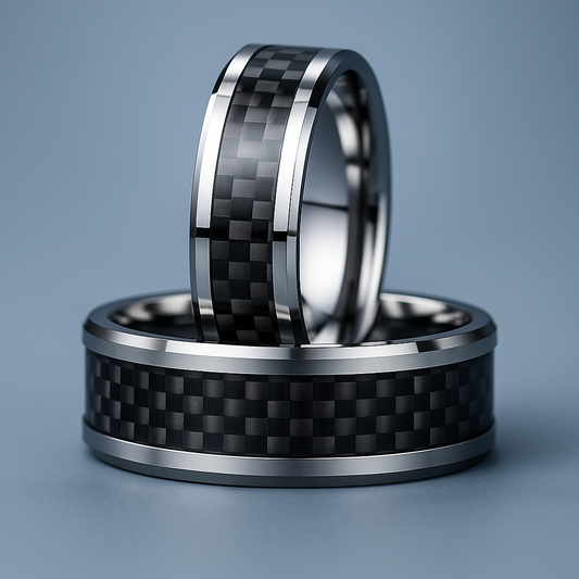 Men's Tungsten & Carbon Fiber Band