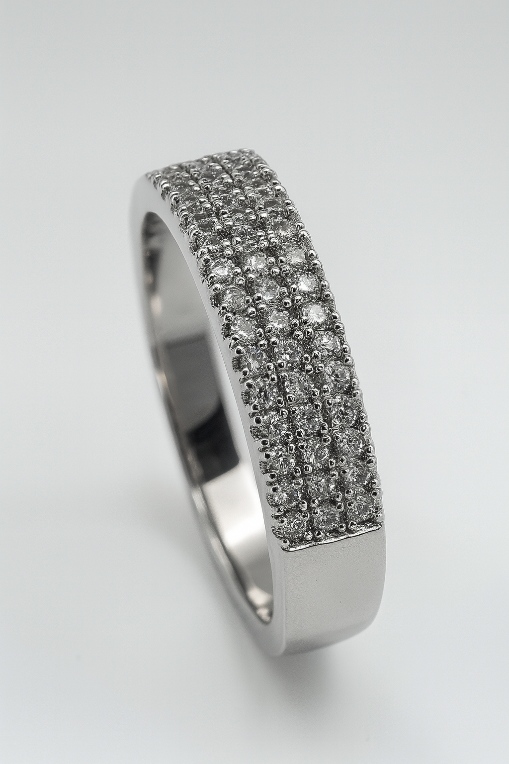 White Gold Band