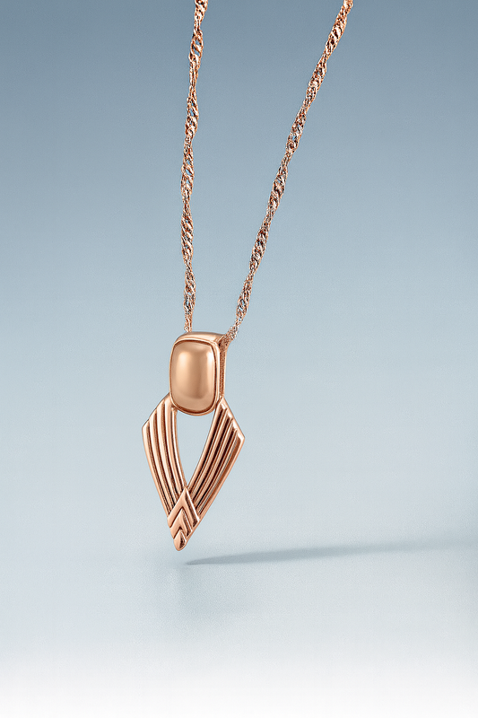 Rose Gold Pendant Necklace