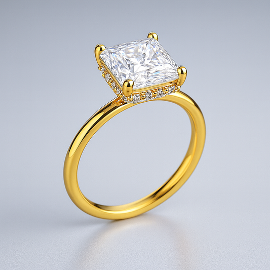Solitaire Travel/Engagement Ring