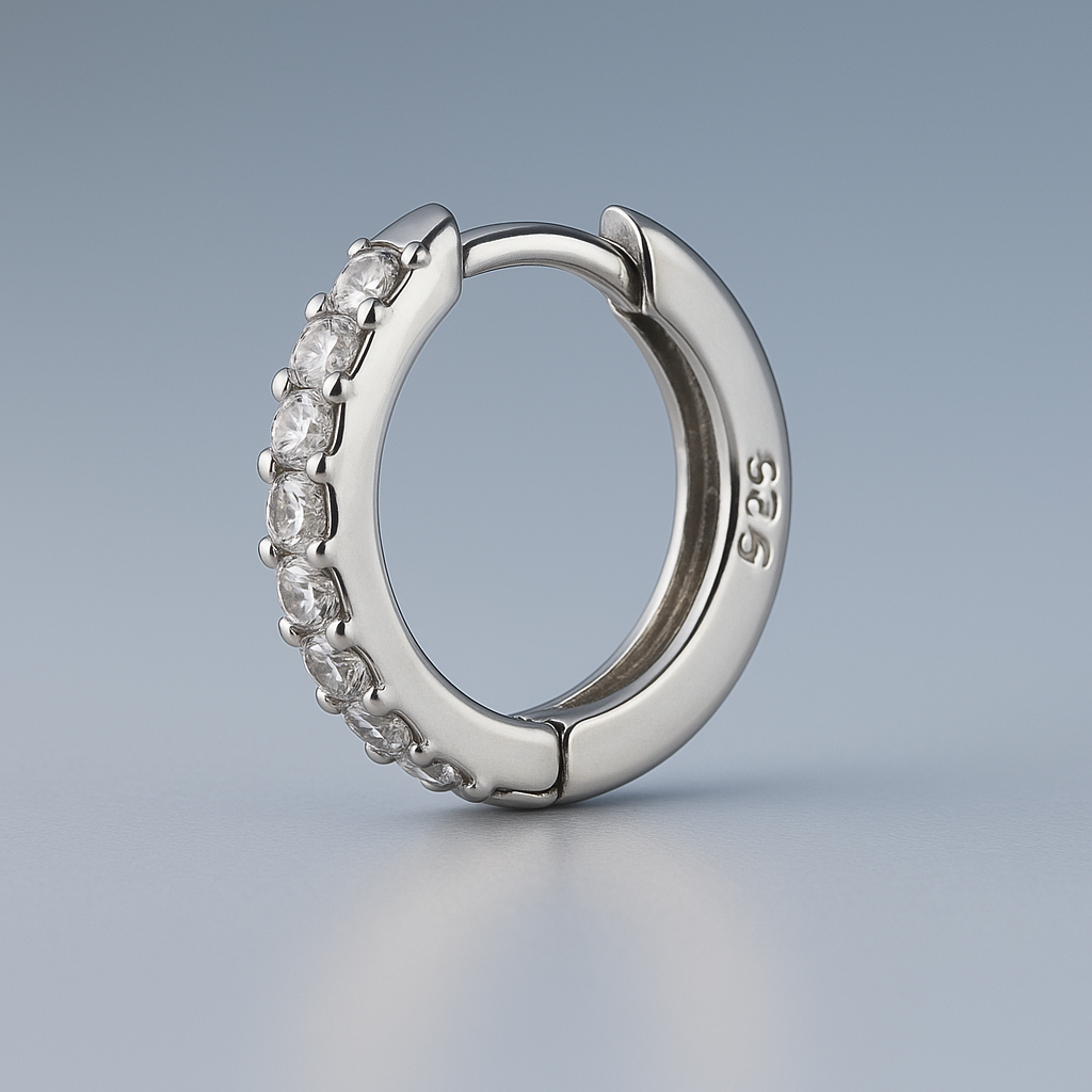 Sterling Silver Hoop Earrings