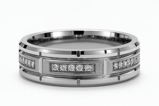 Men's Elegant Tungsten Band