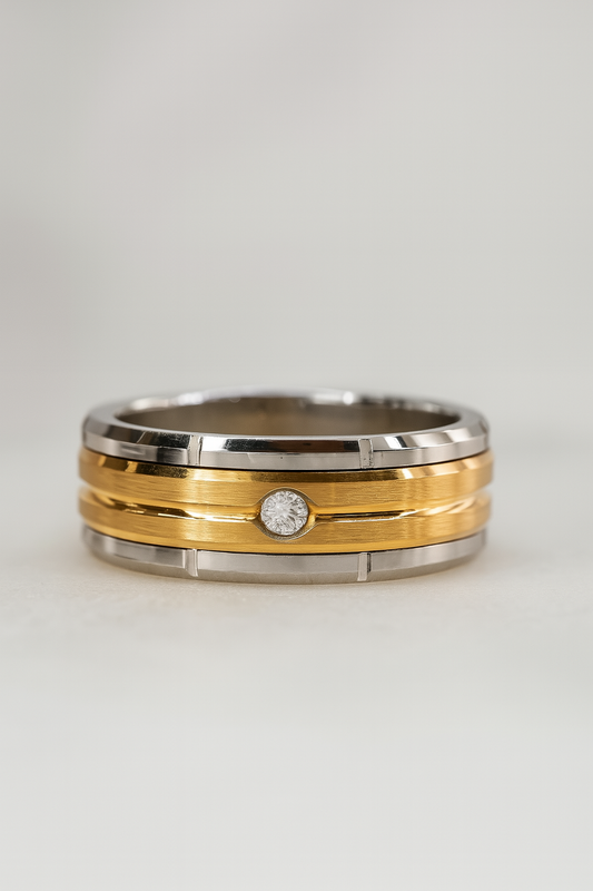 Men's Elegant Tungsten Band