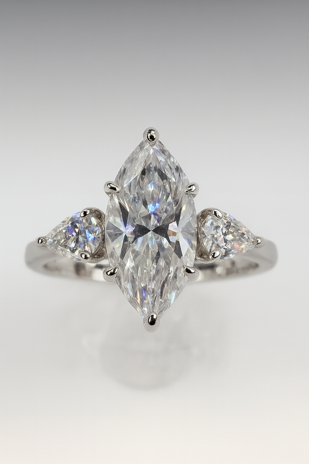 The Avery ◇ Three-Stone Engagement Ring