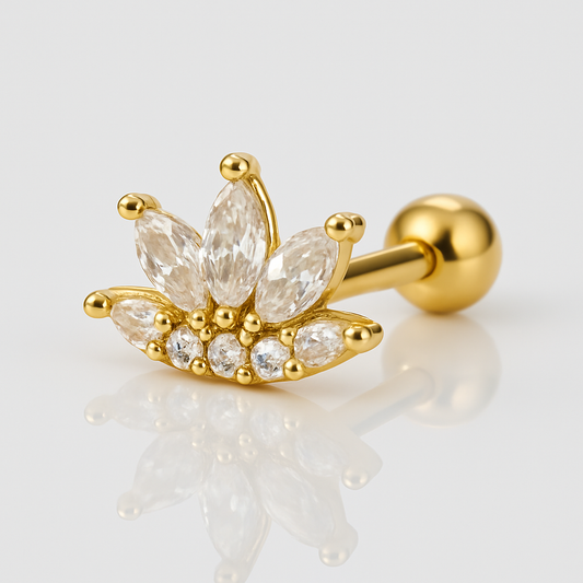 Lotus Cartilage Earring