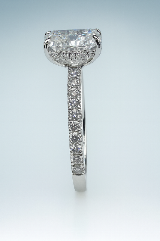 Radiant Cut Engagement Ring